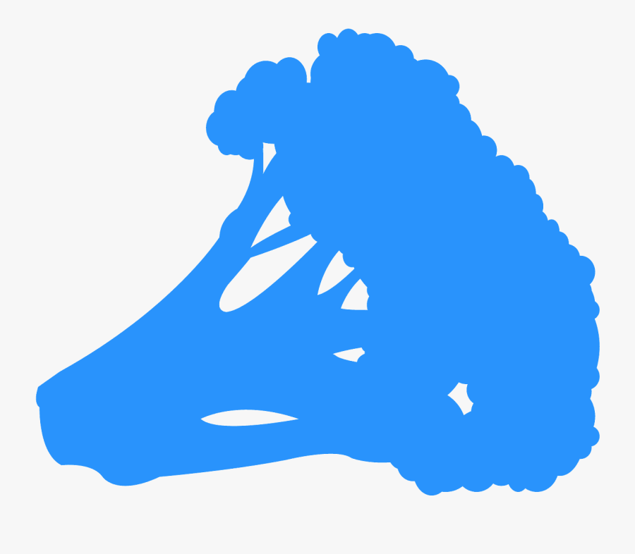 Broccoli Silhouettes, Transparent Clipart