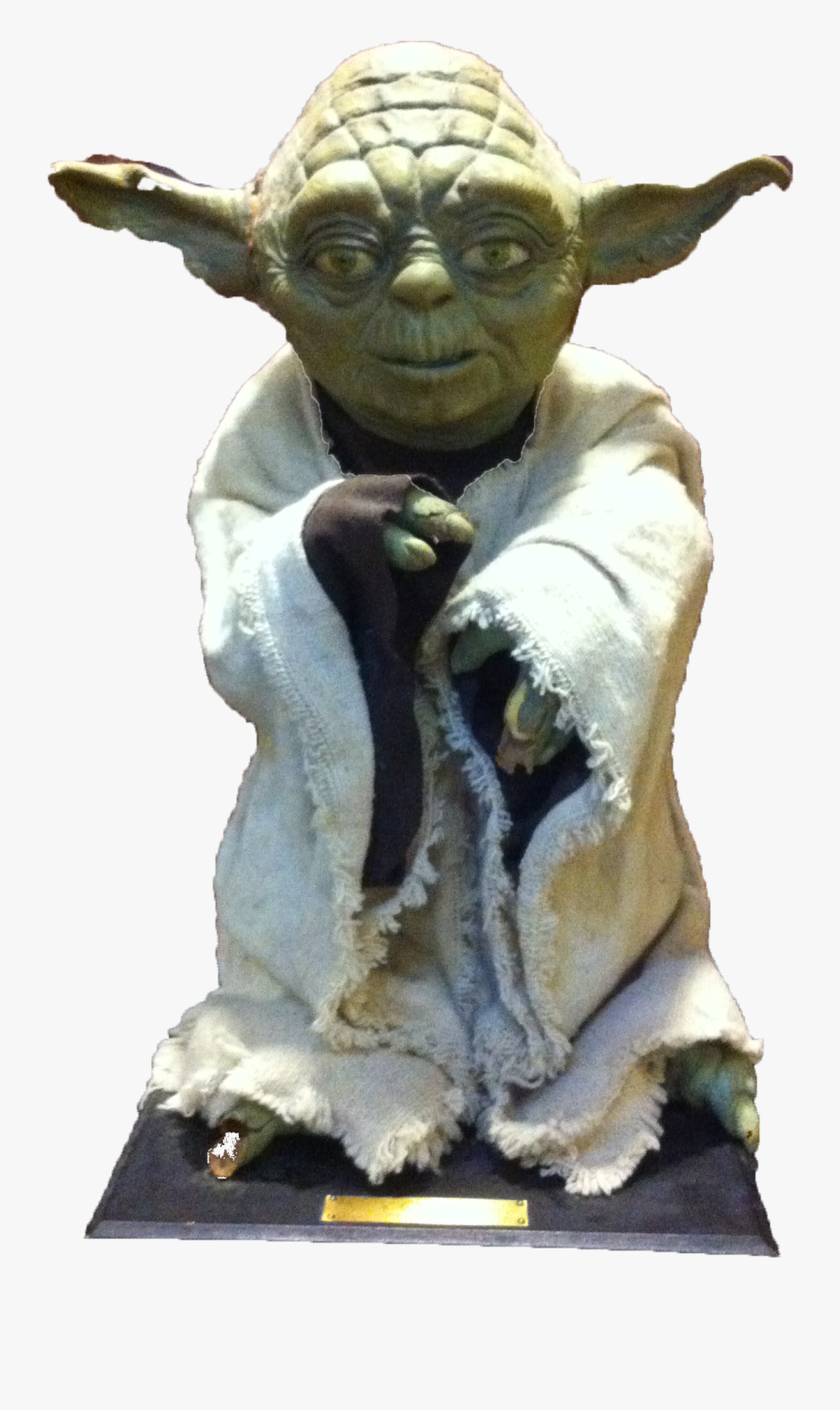 Yoda - Statue - Statue, Transparent Clipart