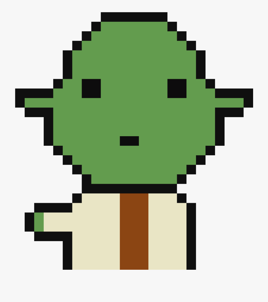 Yoda Force Push, Transparent Clipart