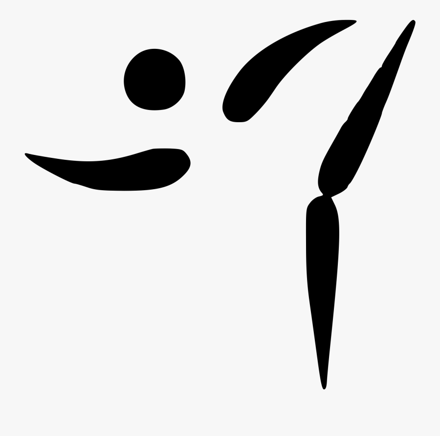 Collection Of Flying Baseball Clipart - Wushu Pictogram, Transparent Clipart