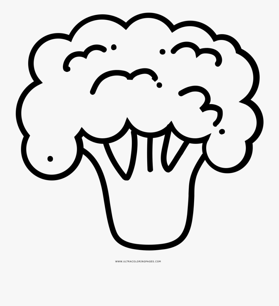 Broccoli Coloring Page - Day Out With Thomas Logo, Transparent Clipart