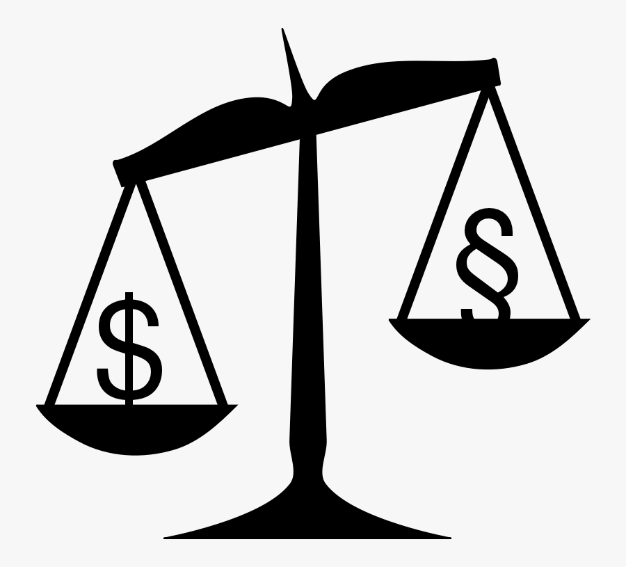 Free Clipart - Scales Of Justice Clip Art, Transparent Clipart