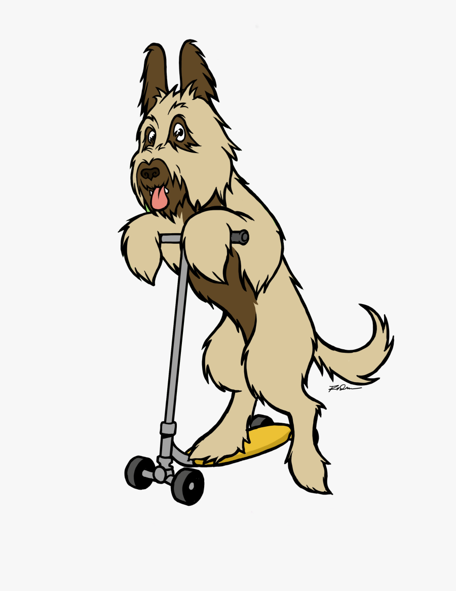 Dog Watching Tv Clipart - Cartoon, Transparent Clipart
