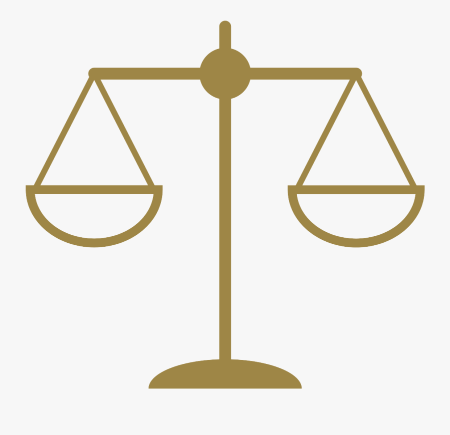 Lawyer Clipart Business Law - Law Scale Small, Transparent Clipart