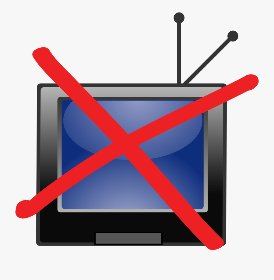 Transparent Cartoon Tv Png - No Tv, Transparent Clipart
