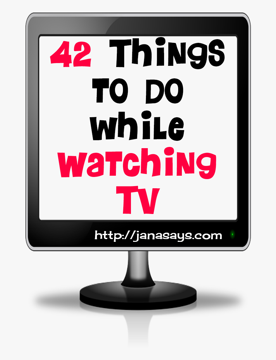 The Other Day, While Looking Through Pinterest, I Saw - Television Set, Transparent Clipart