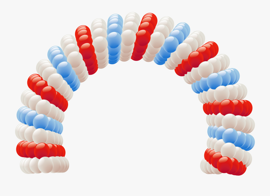 Banner Independence Day Clipart Png - Balloon Decoration Photo Download, Transparent Clipart