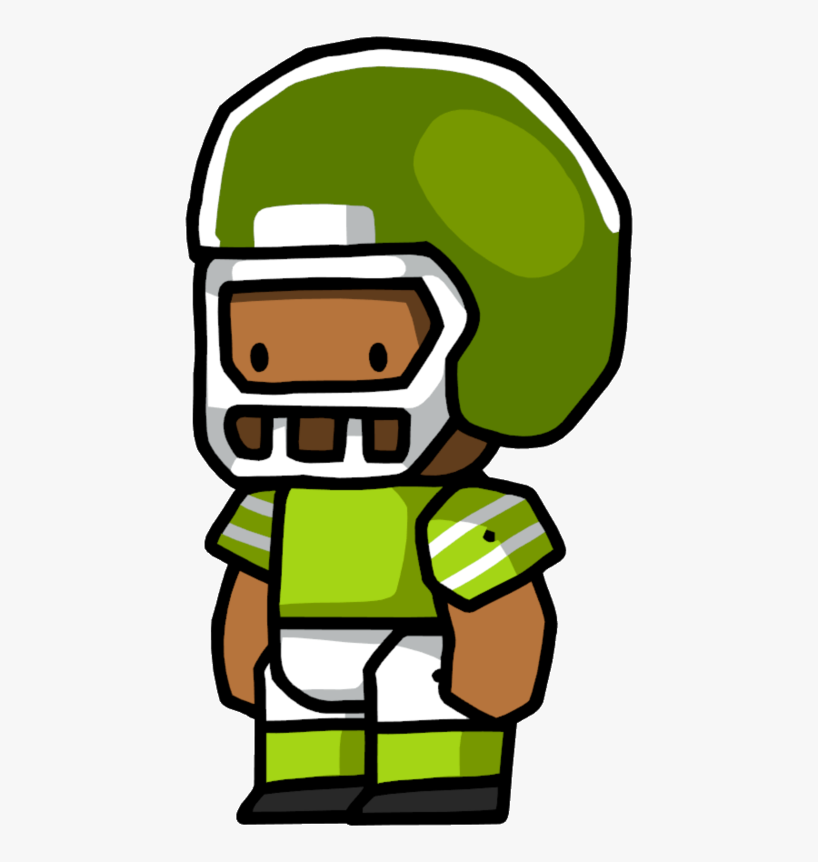 Watching Football On Tv Clipart - Scribblenauts Football, Transparent Clipart