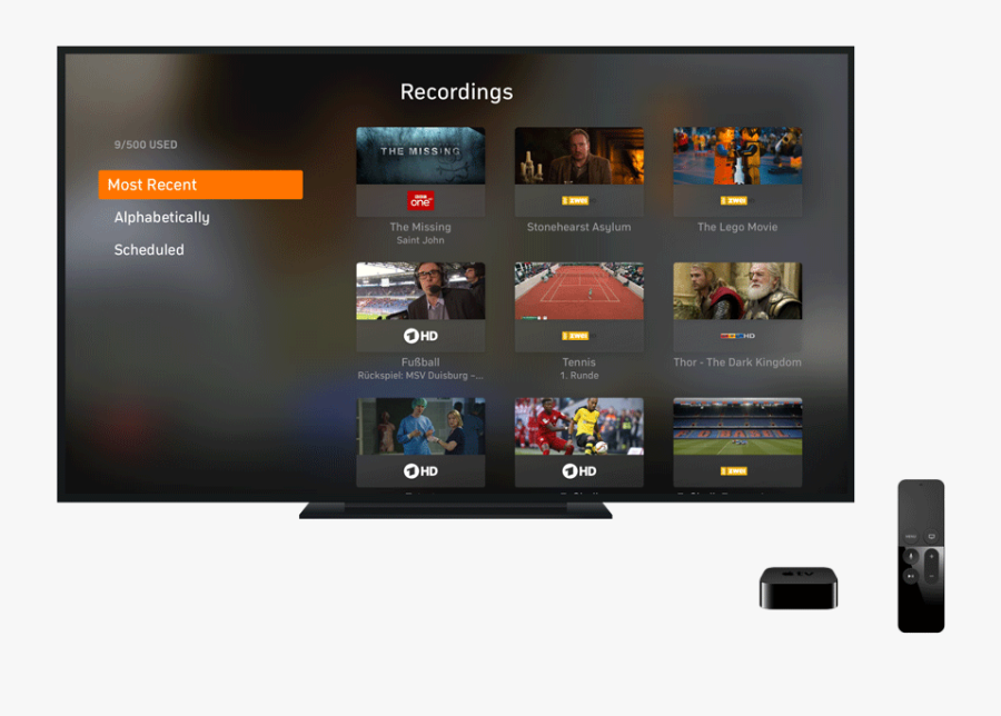 Tv Wacth Clipart - Zattoo Tv, Transparent Clipart