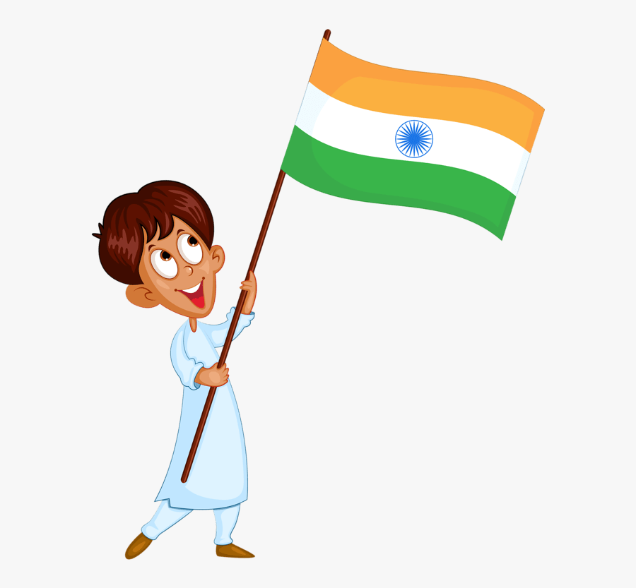 Indian Flag Png - Indian Flag In Hand Png, Transparent Clipart