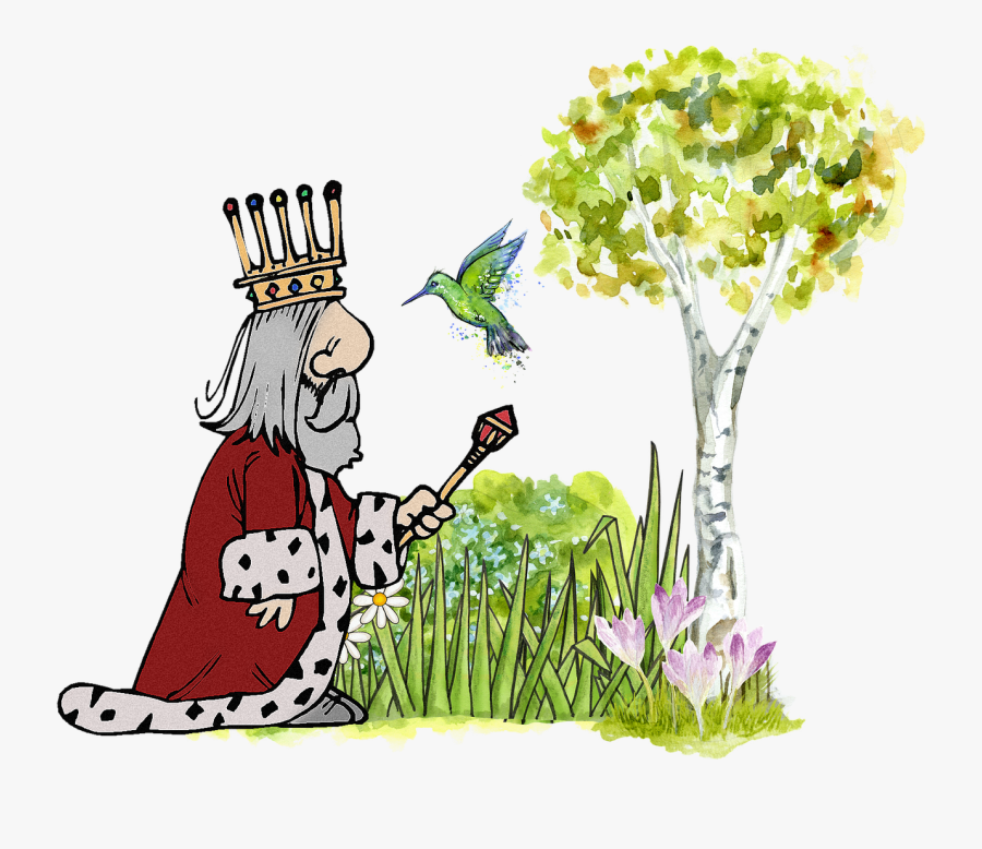 King In The Garden Photo - Two Fundamentals Of Cool Life, Transparent Clipart