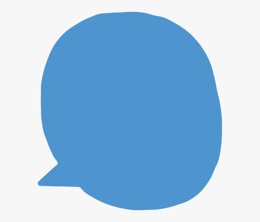 Okletstalk Bubble Fill Blue - Circle, Transparent Clipart