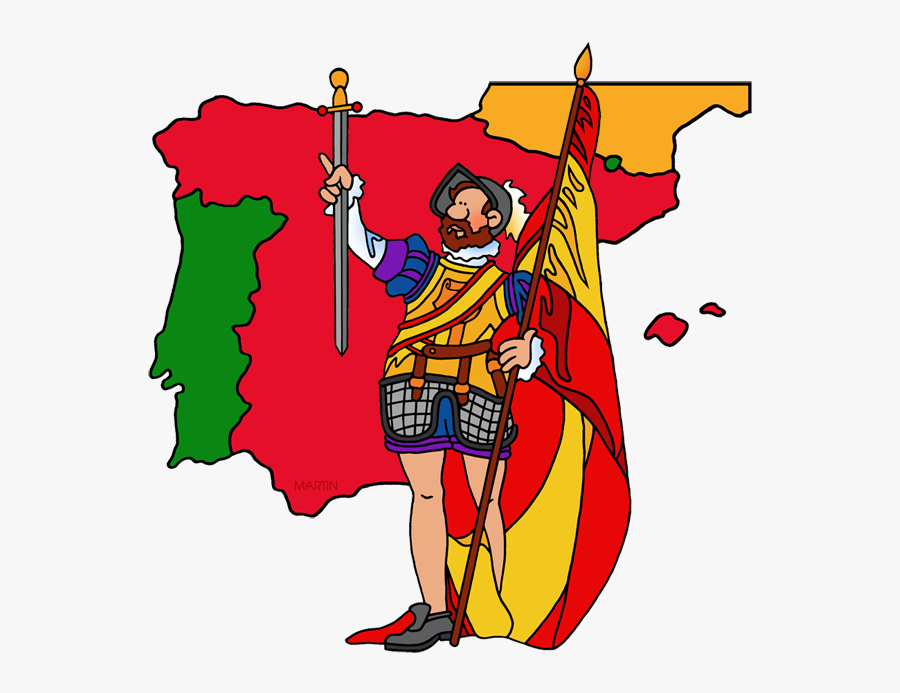 Explorer Clipart History Geography - Vasco De Balboa Flag, Transparent Clipart