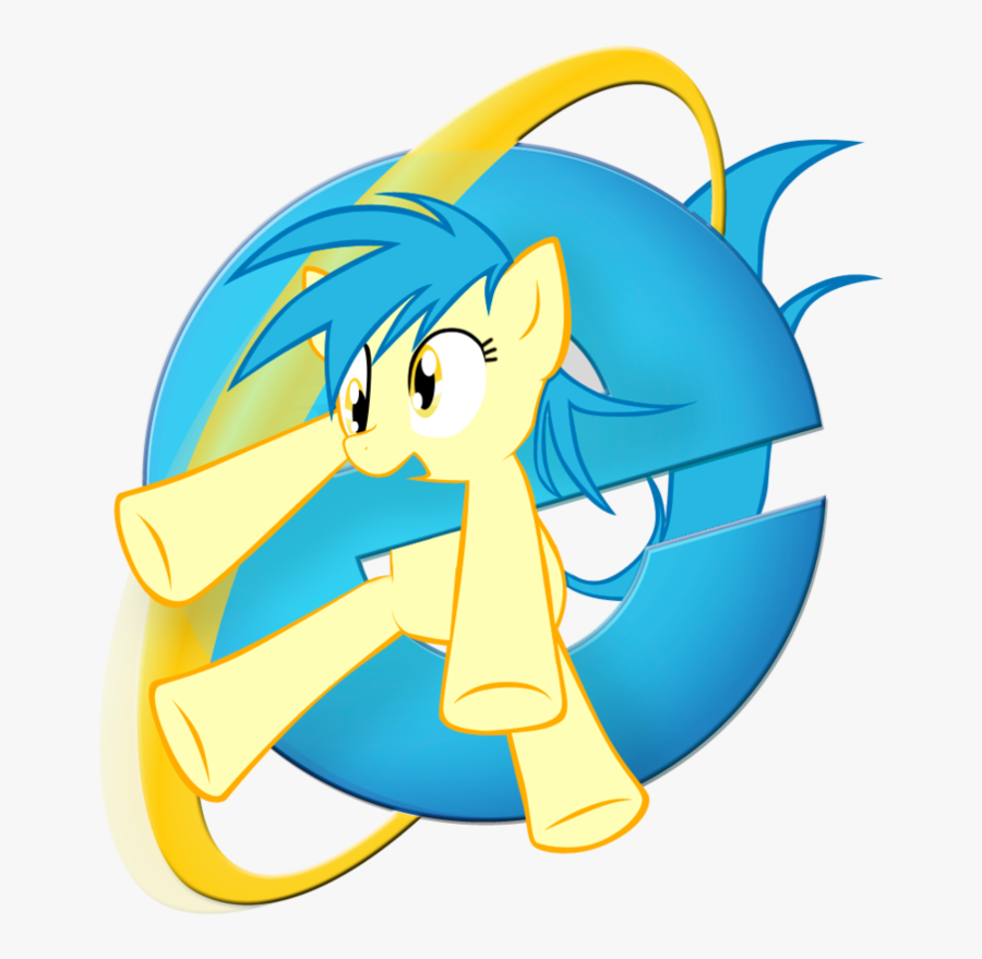 Pony Yellow Vertebrate Cartoon Clip Art Fictional Character - Browser Ponies, Transparent Clipart