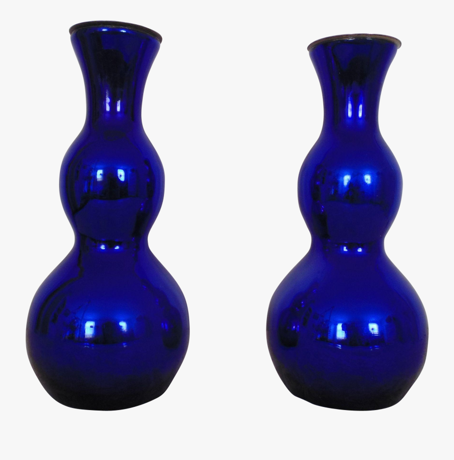 Mercury Glass Candles Png - Vase, Transparent Clipart