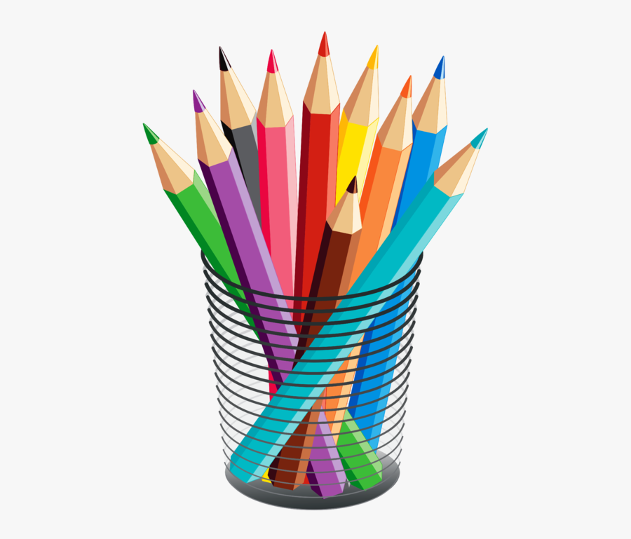 Crayon Clipart Colored Pencil - Pencil Colors Vector, Transparent Clipart
