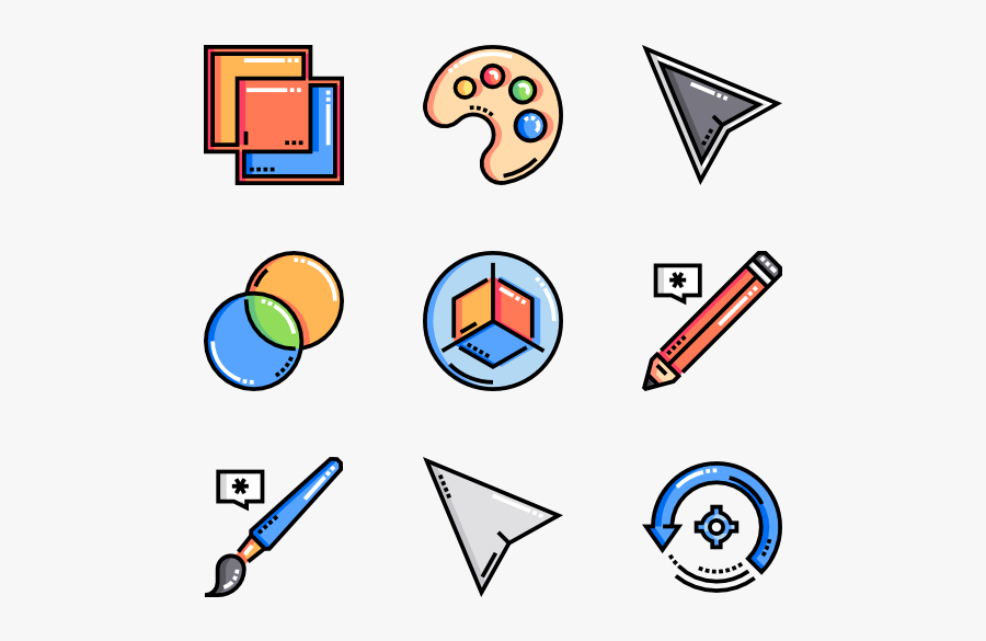 Vector Editing Tools, Transparent Clipart