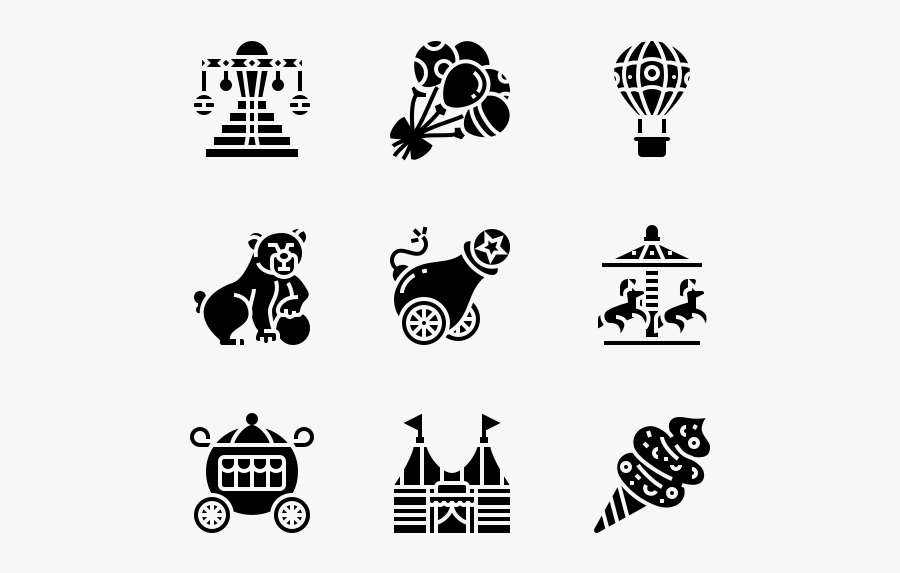 Circus, Transparent Clipart