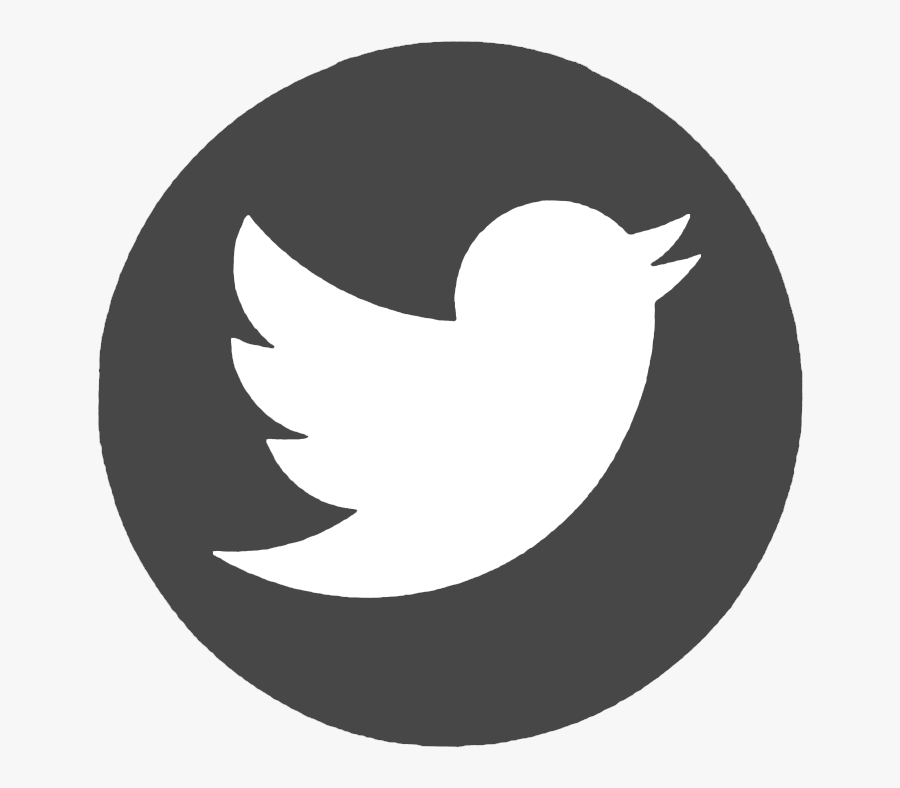 Twitter - Twitter Icon Red Circle, Transparent Clipart