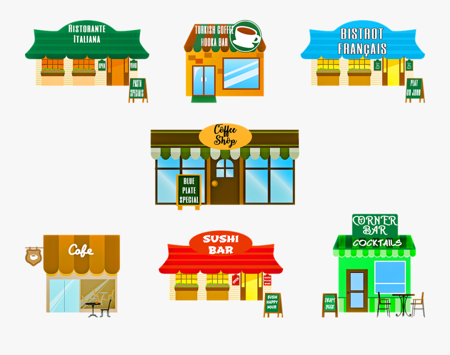 Restaurant, Café, Coffee, Italian Restaurant, Transparent Clipart