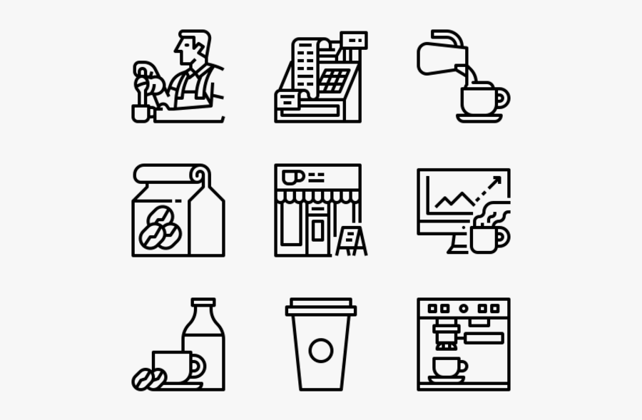 Coffee Shop - Icon Testimoni Png, Transparent Clipart