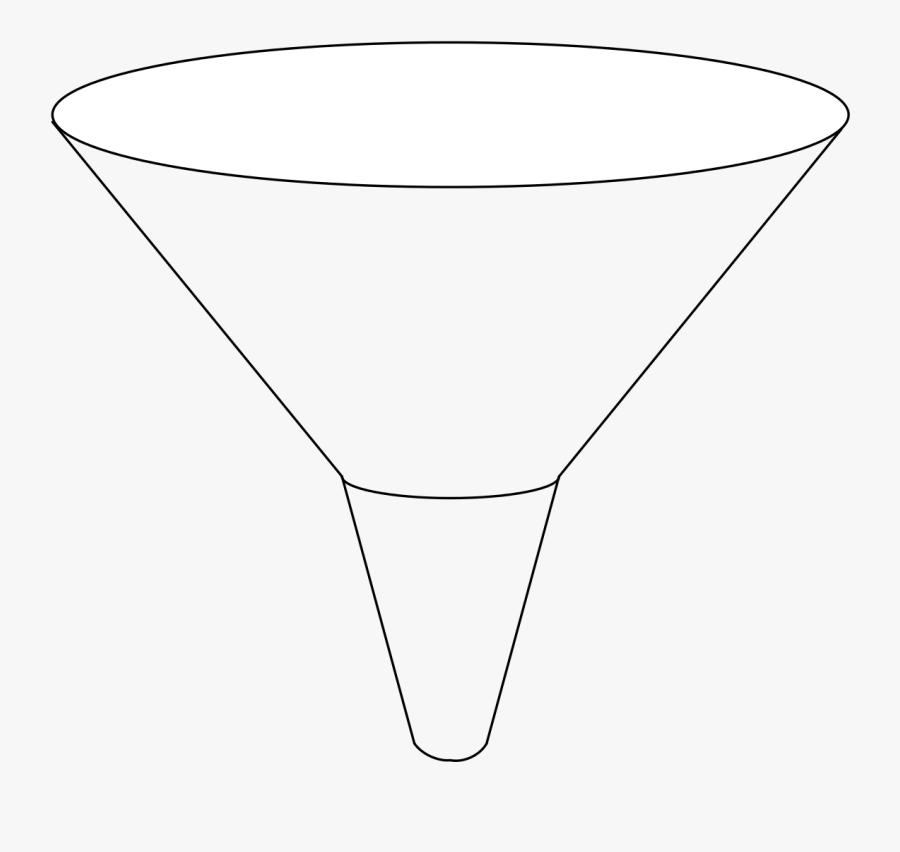 Visio Funnel Shape, Transparent Clipart