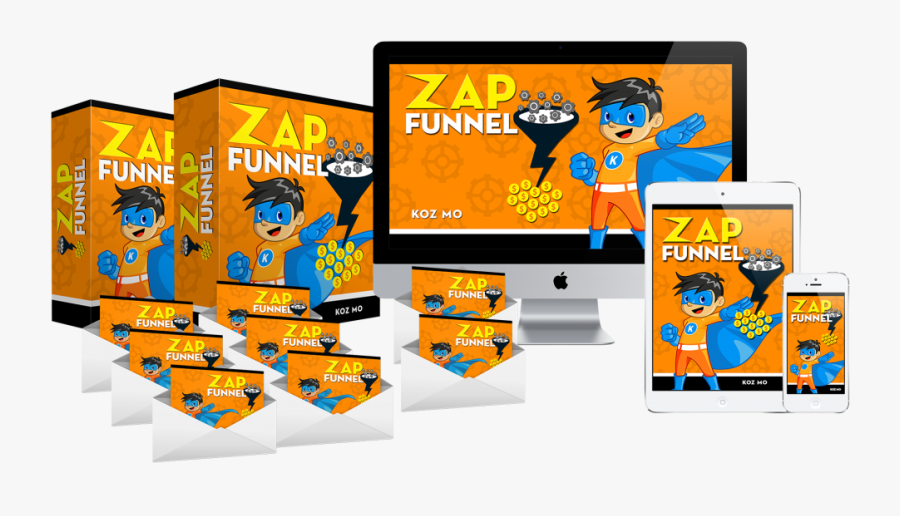 Zap Funnel-main Package By Edmund Loh - Cartoon, Transparent Clipart