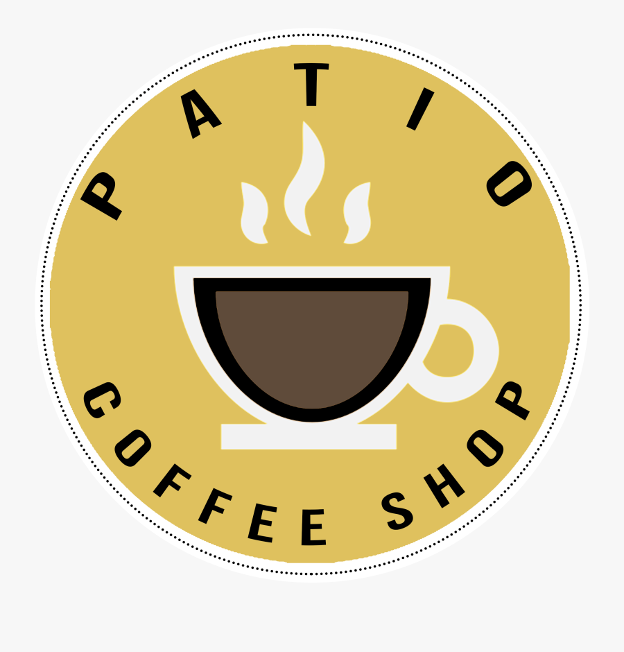 Patio Coffee Shop - Circle, Transparent Clipart