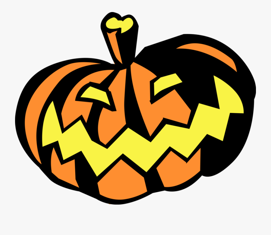 Pumpkins Vector Jack O Lantern - Jack-o'-lantern, Transparent Clipart