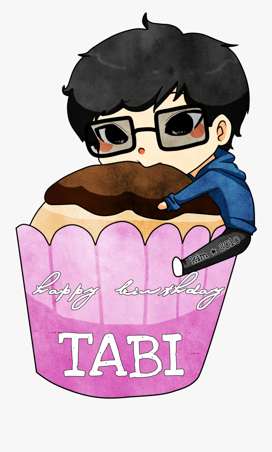 Happy Birthday Tabi By Story Of Kim - Poster, Transparent Clipart
