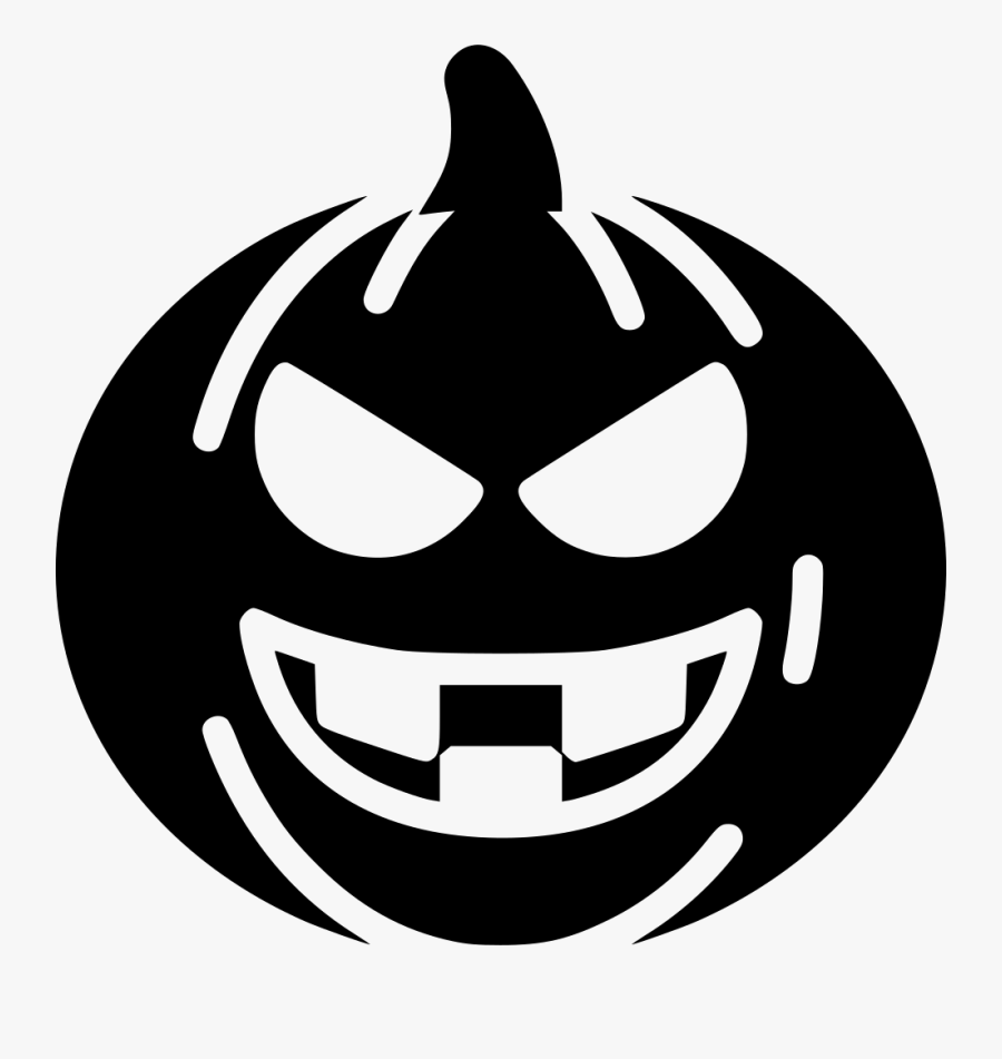 Facial Art,jack O" Lantern,black And White,smiley,fictional, Transparent Clipart