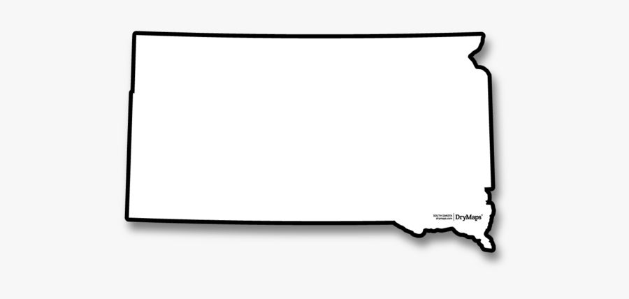 South Dakota - Line Art, Transparent Clipart