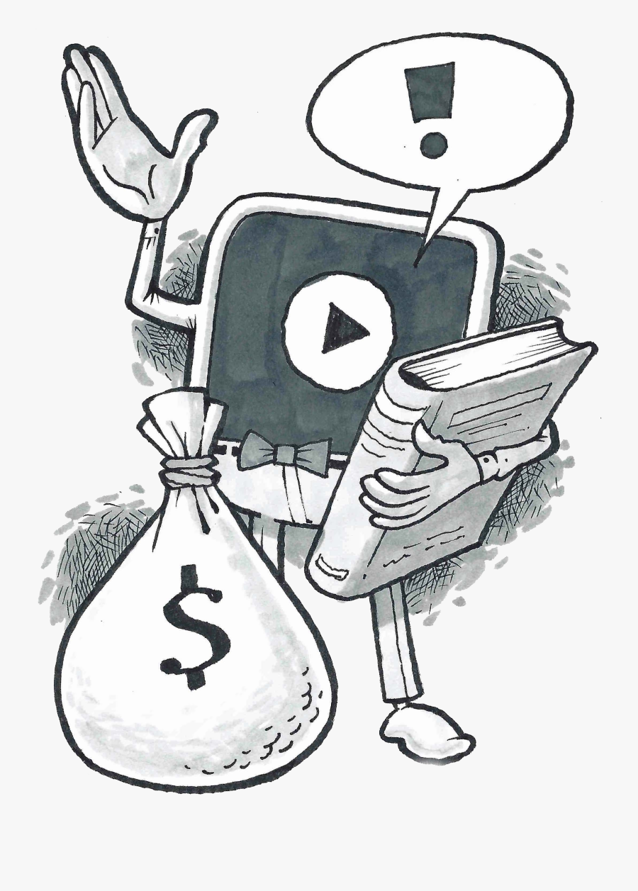 Features - Cartoon Related To Business, Transparent Clipart