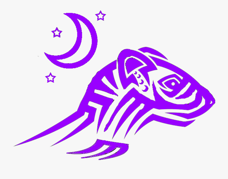 Tribal Ferret Tattoo, Transparent Clipart