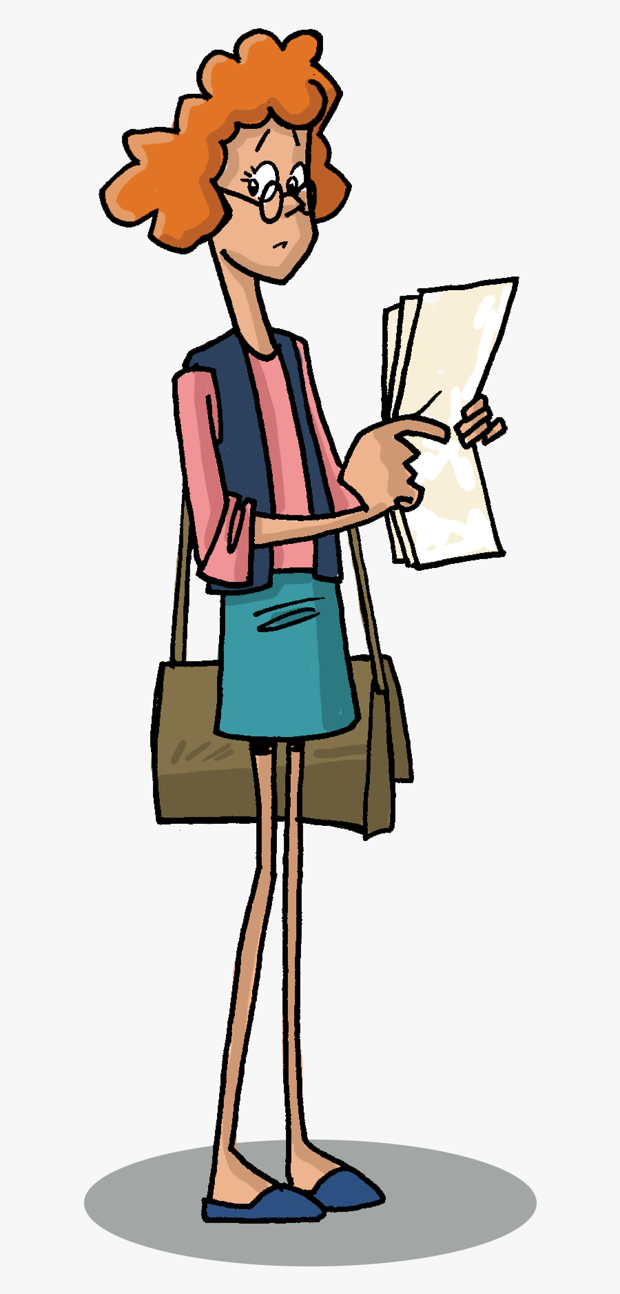 Woman Promoting Video For Whiteboard Film Company - Cartoon, Transparent Clipart