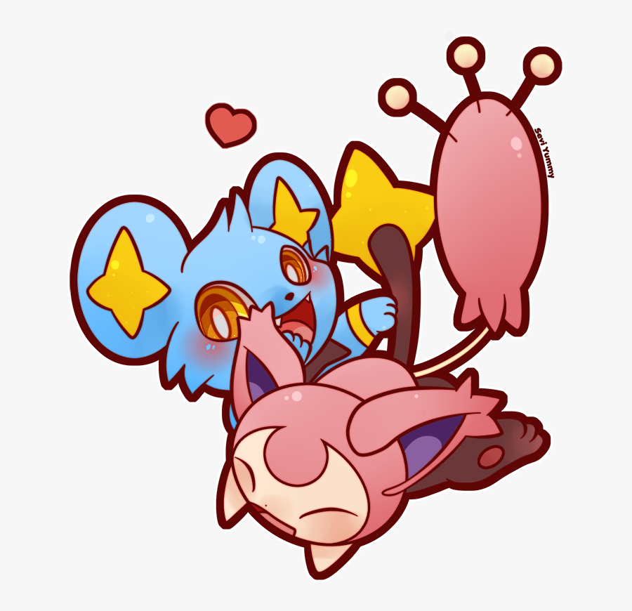 Pokemon Shinx And Skitty, Transparent Clipart