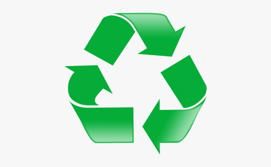 Recycle Logo White Background, Transparent Clipart