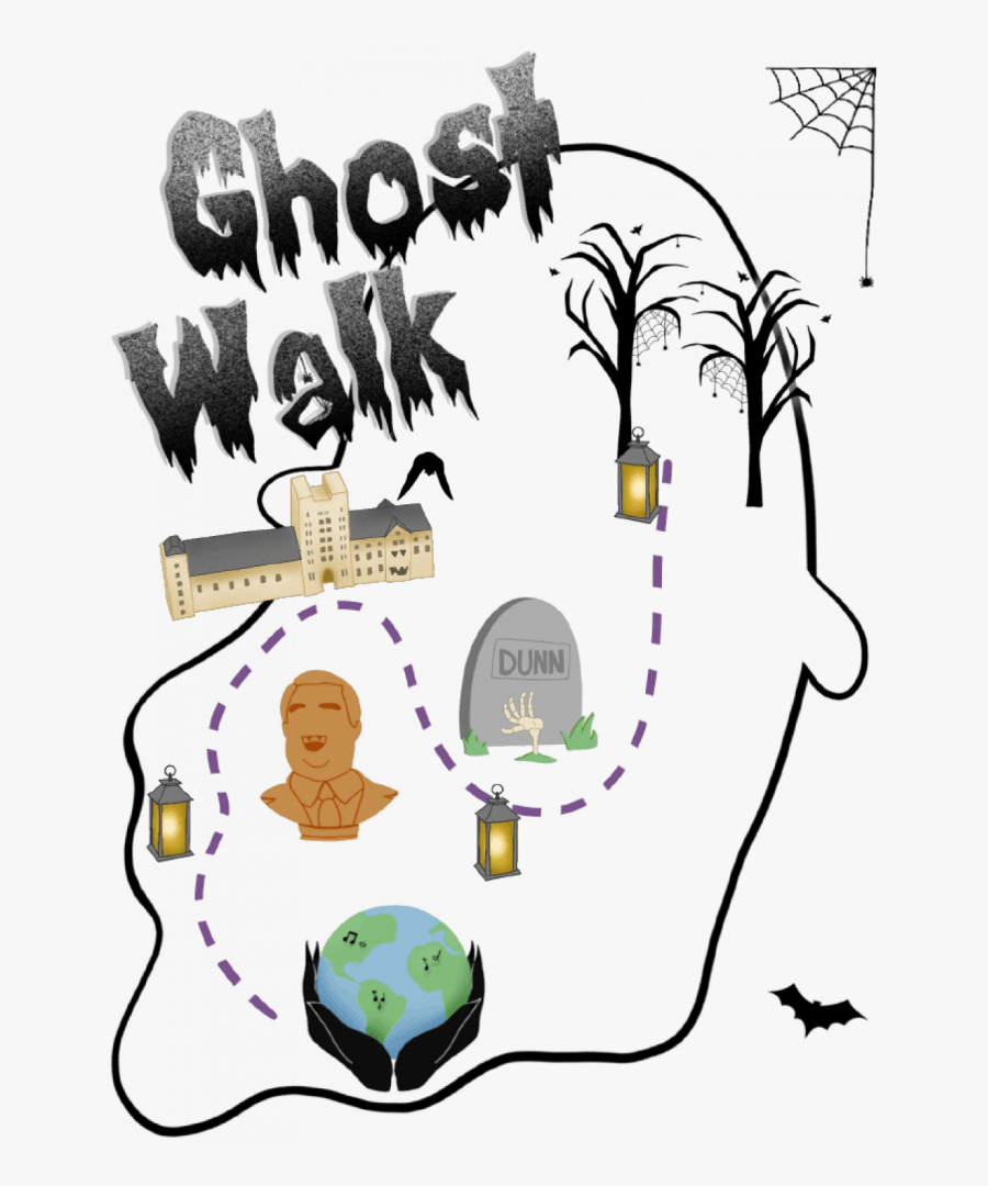 Ghost-walk - Cartoon, Transparent Clipart