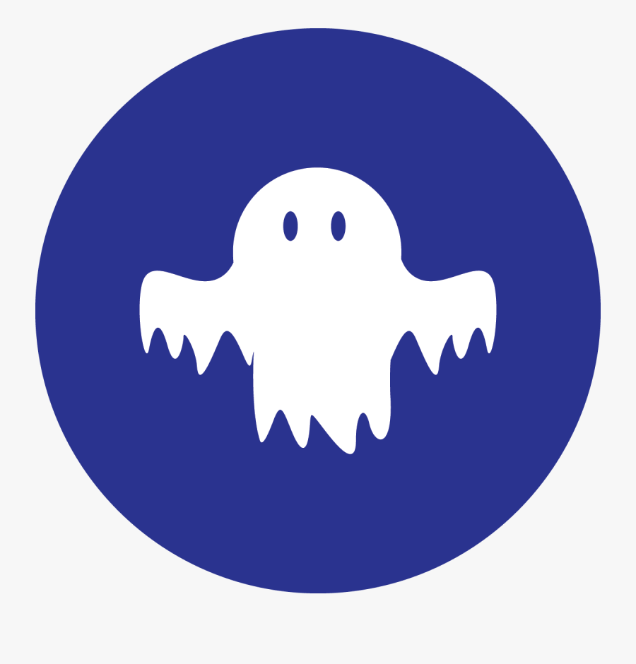 Ghost Icon - Infant Bodysuit, Transparent Clipart