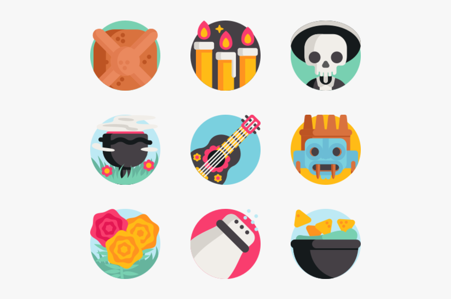 Dia De Muertos, Transparent Clipart