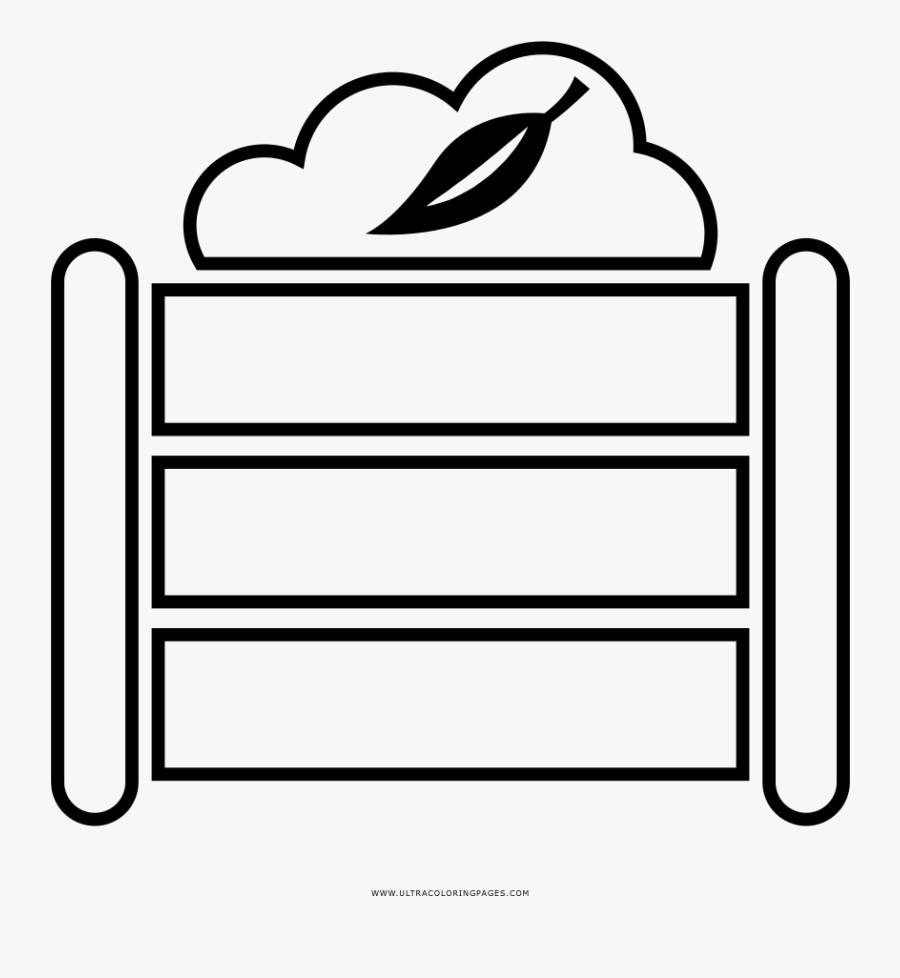 Compost Coloring Page - Imagenes Para Dibujar De Compost, Transparent Clipart
