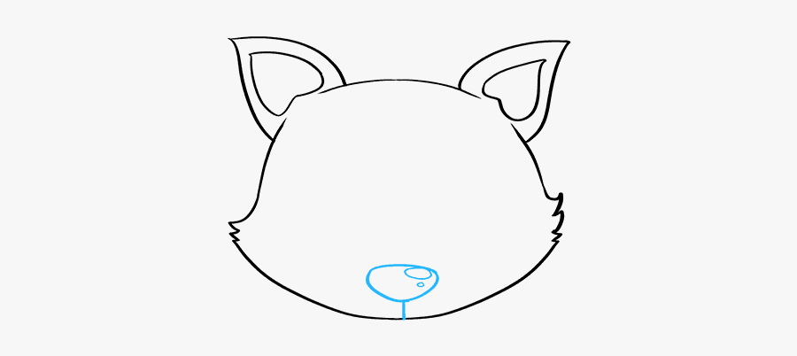 How To Draw Baby Fox - Draw A Baby Fox, Transparent Clipart