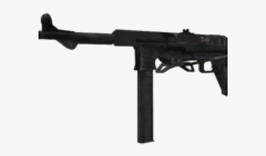 War Clipart Machine Gun Ww1 - Mp40 Advanced Warfare Png, Transparent Clipart