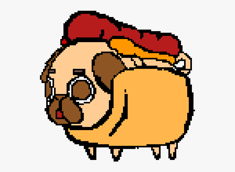 Pug Chibi, Transparent Clipart