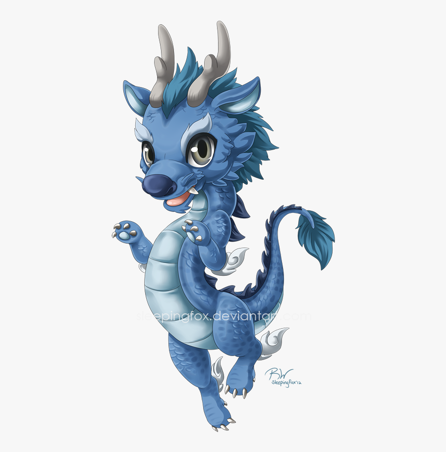 Cartoon,animated Art,mythical Creature - Cute Water Dragon Drawings, Transparent Clipart