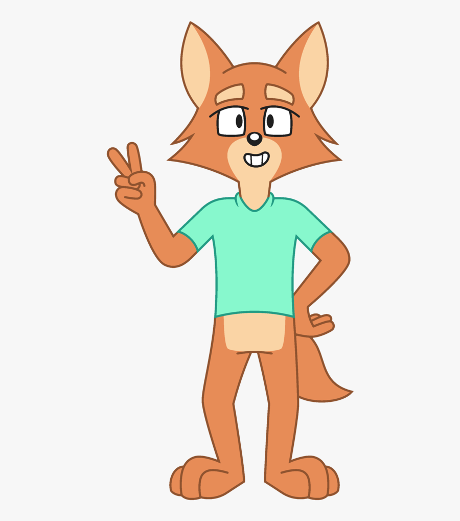 Cartoon Fox Png, Transparent Clipart
