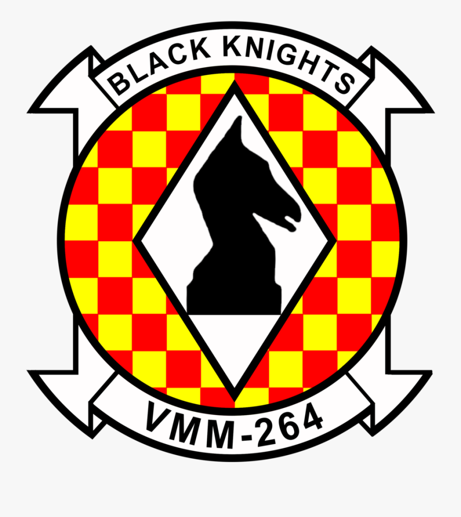 Usmc Vmm264 Black Knights Sticker Vmm 264 Logo , Free Transparent