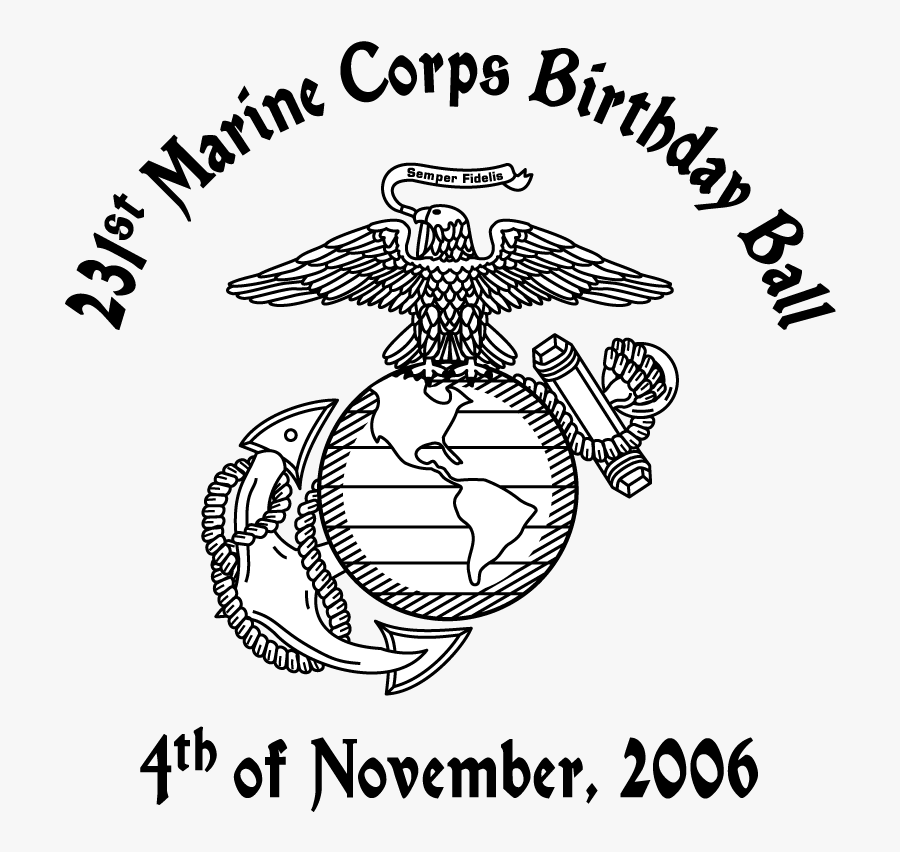 Marine Eagle Globe And Anchor Png, Transparent Clipart