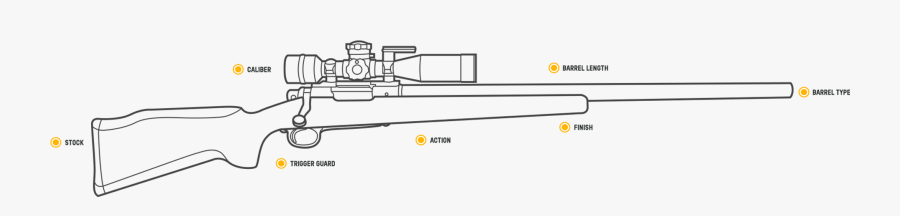 M40a1 Drawing, Transparent Clipart