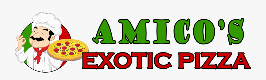 Amicos Exotic Pizza, Transparent Clipart